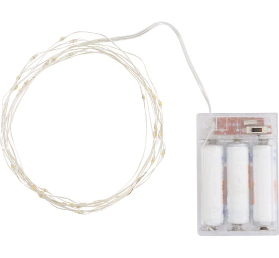 VBS Micro LED chain of lights "30 LEDs", with timer