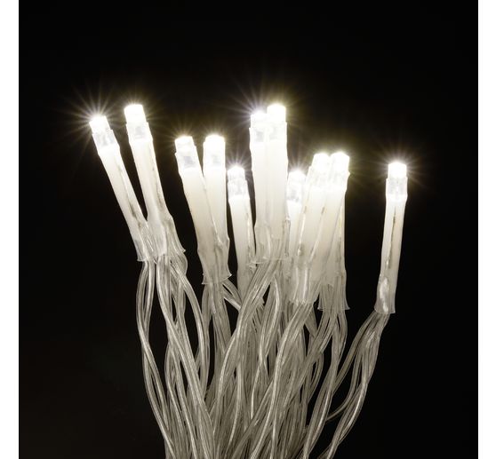 VBS Outdoor Mini LED light chain, with timer 6/18 hours