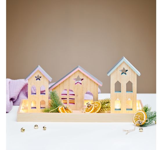 VBS Micro LED chain of lights, with timer, 20 LEDs