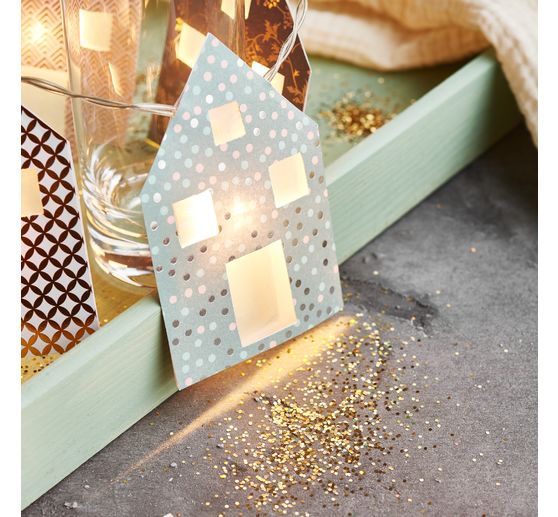 Lampki świąteczne LED VBS "10 LED", z wyłącznikiem czasowym