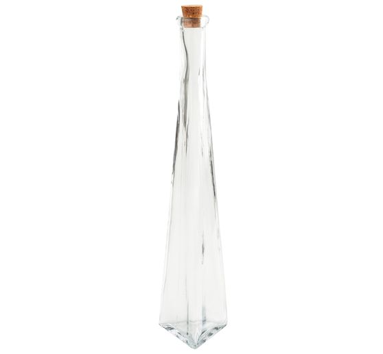 Szklane butelki VBS "Geo", zestaw 3 sztuk