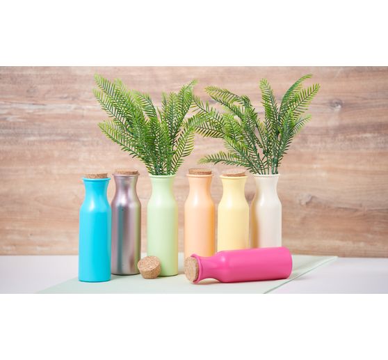 VBS Glass bottles "Milk", set of 3