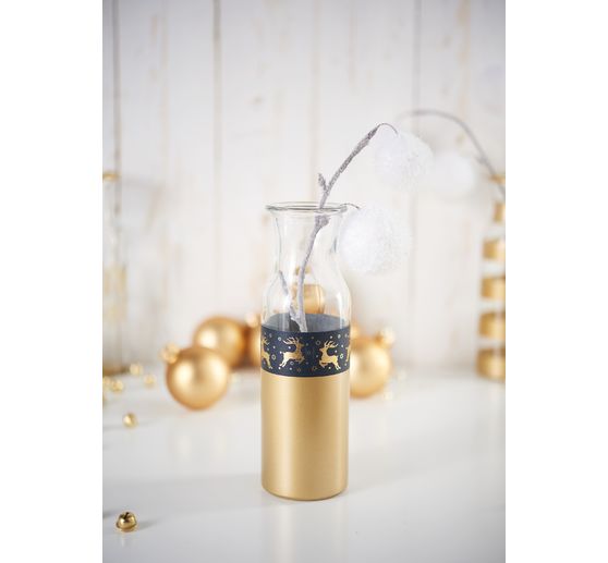 VBS Glass bottles "Milk", set of 3