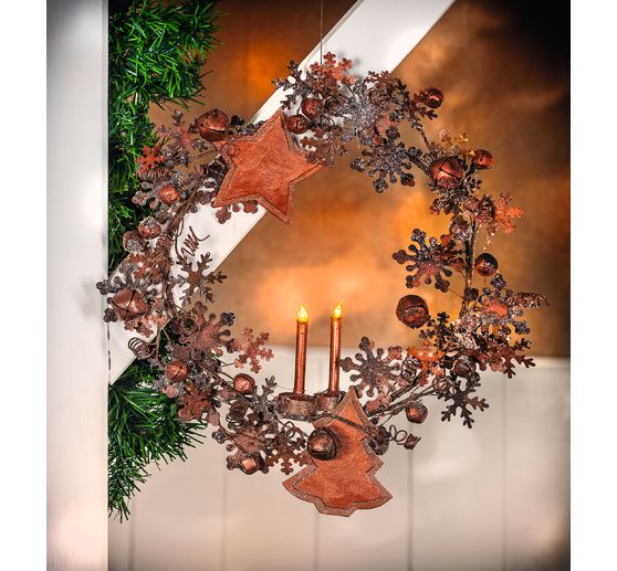 Świeczka choinkowa LED VBS z klipsem, 2 szt.