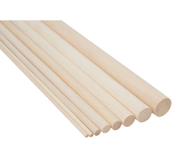 VBS Wooden rods, 30 cm