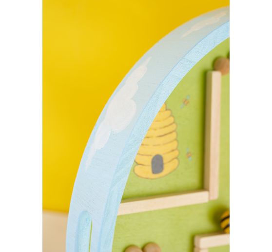 Taca drewniana VBS, okrągła