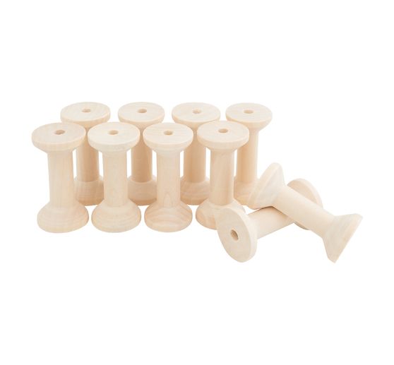 VBS Yarn rolls "Ø 4.5 cm", 10 pieces