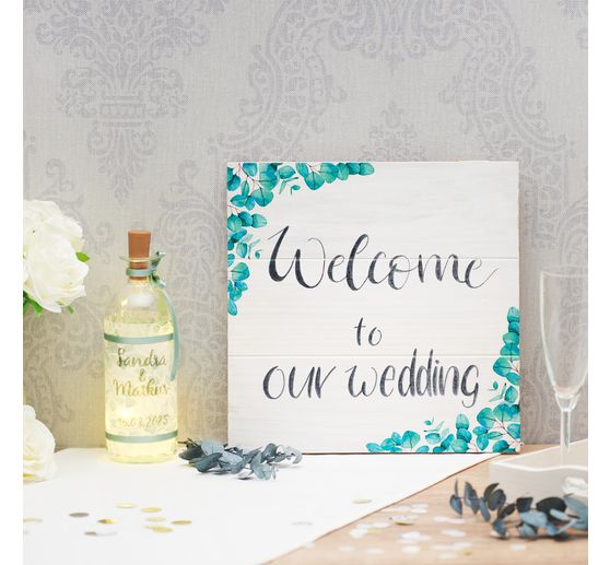 Napkin "Fish/Eucalyptus"