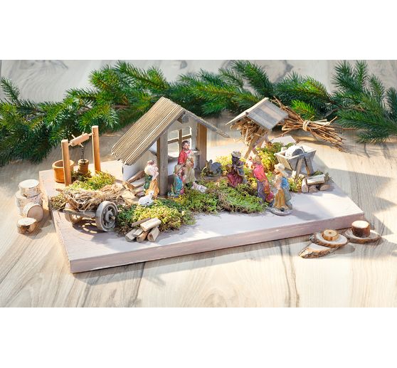 Drewniana fontanna VBS