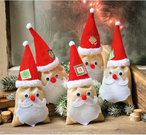 VBS Christmas hats, 6 pieces