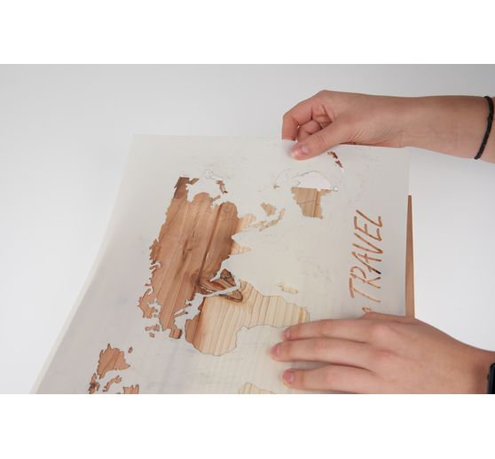 VBS Decorative wooden panel with suspension