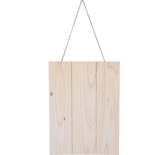 VBS Decorative wooden panel with suspension