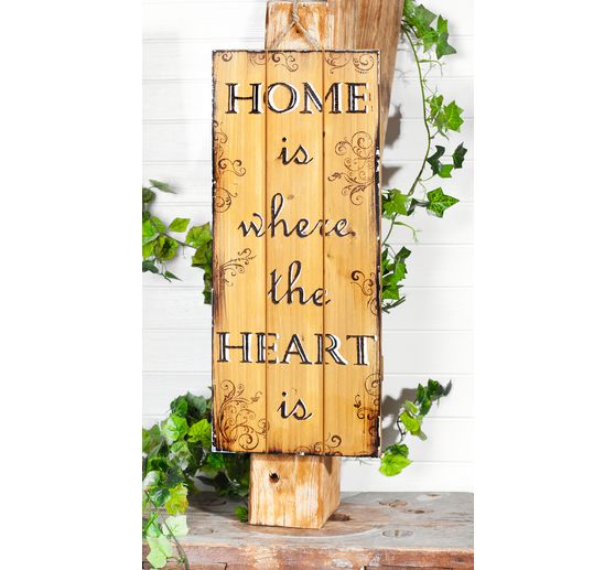 VBS Decorative wooden panel with suspension