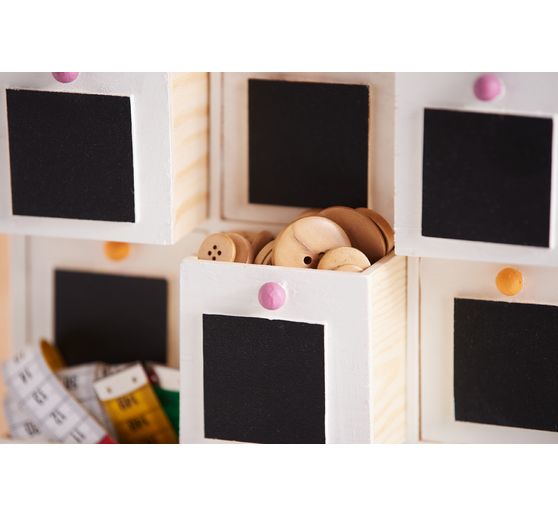 VBS Chest of drawers with blackboard drawers