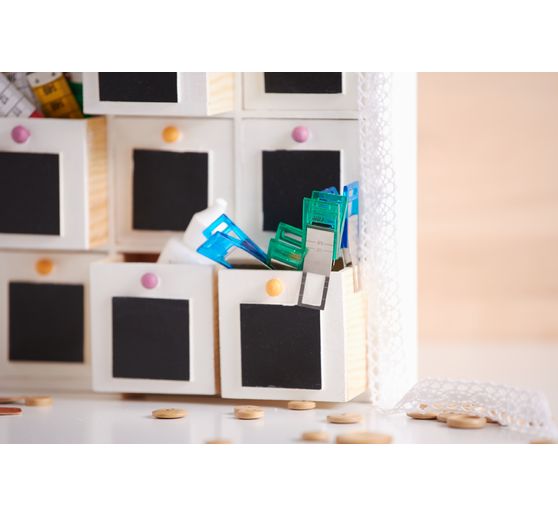 VBS Chest of drawers with blackboard drawers