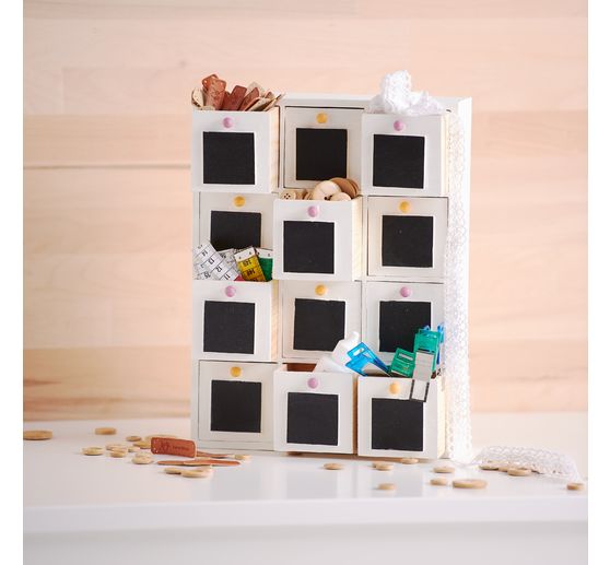 VBS Chest of drawers with blackboard drawers