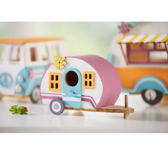 VBS Wooden scatter decoration "Flower"