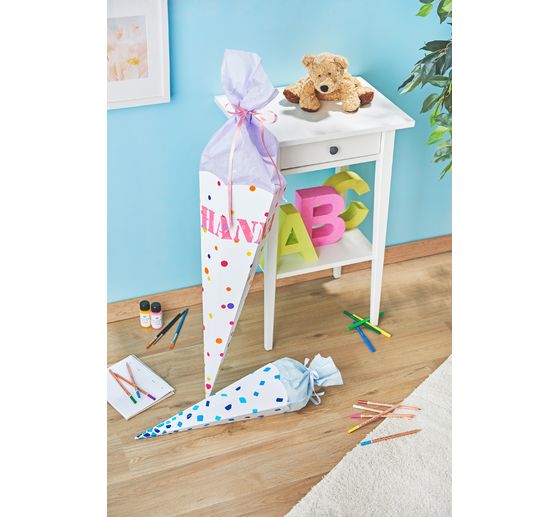 Siblings school gift bags cutout