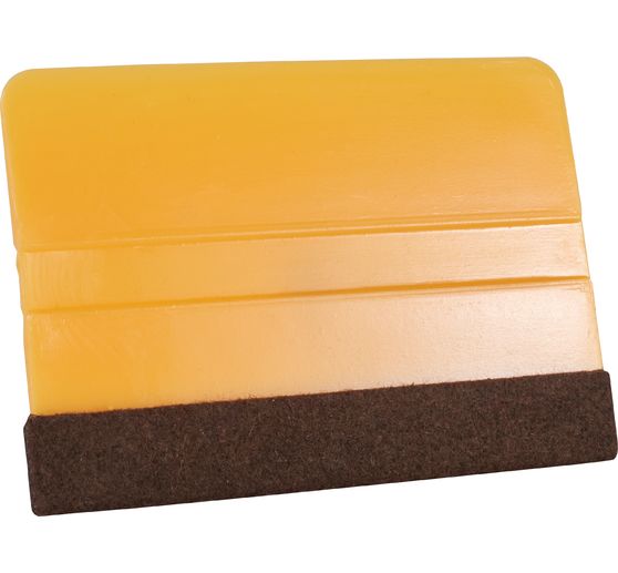 Skrobak z krawędzią z filcu teflonowego