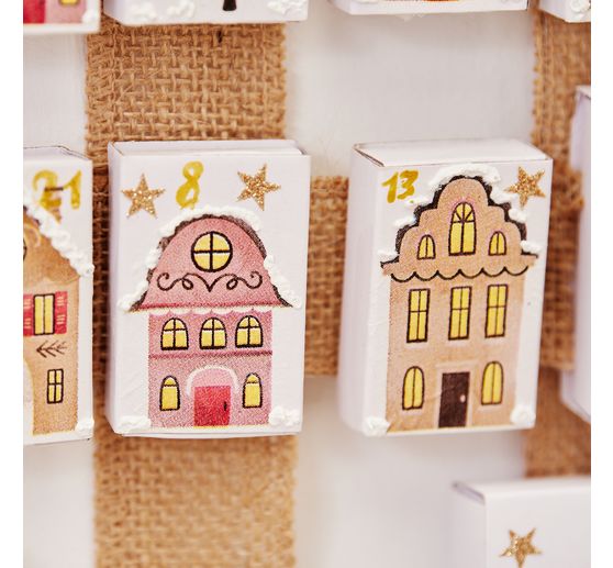 VBS Matchboxes "White", 11 cm