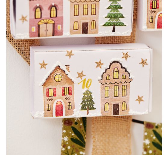 VBS Matchboxes "White", 11 cm