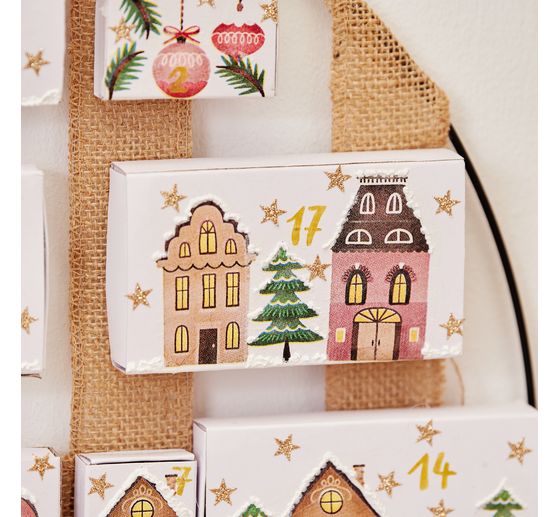 VBS Matchboxes "White", 11 cm