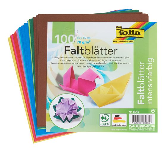 Papier do składania, 15 x 15 cm