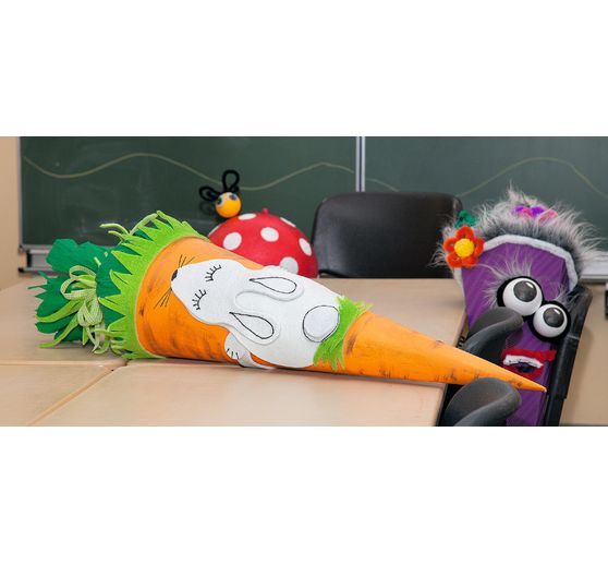 School gift bag from photo cardboard