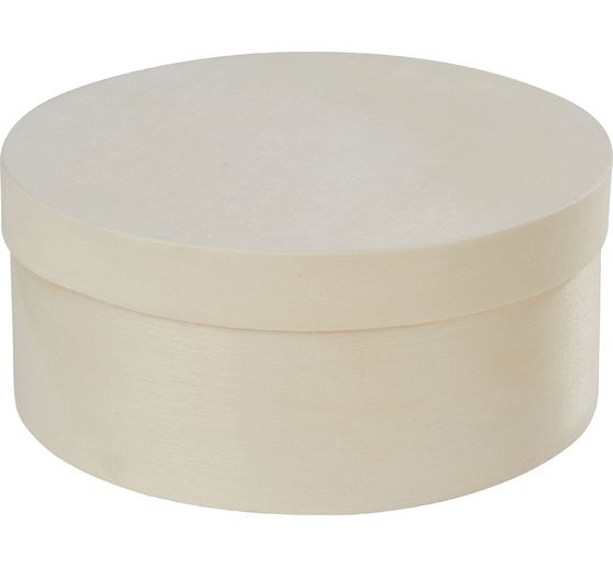 VBS Pudełko z wiórów "okrągłe", Ø 12 cm