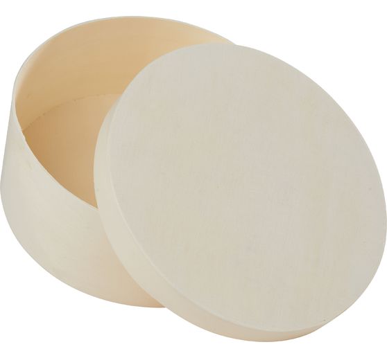 VBS Pudełko z wiórów "okrągłe", Ø 12 cm