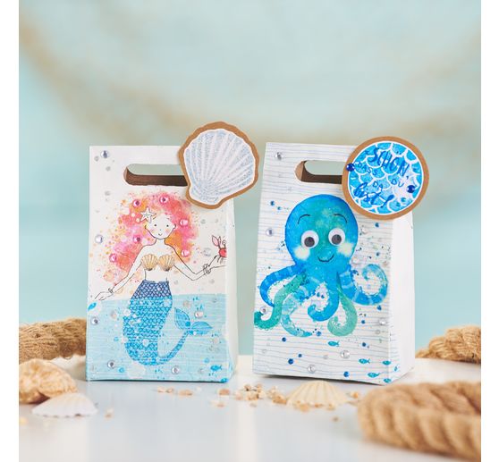 VBS Kraft paper "Gift bag", 10 pieces