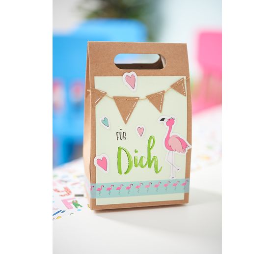 VBS Kraft paper "Gift bag", 10 pieces