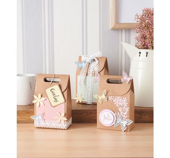 VBS Kraft paper "Gift bag", 10 pieces