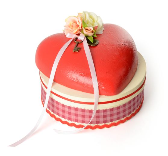 VBS Pudełko z wiórów "okrągłe", Ø 15 cm