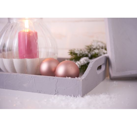 Drewniana taca VBS, zestaw 3 sztuk