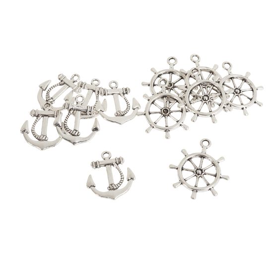 Ozdobne zawieszki VBS "marynistyczne", 12 szt.