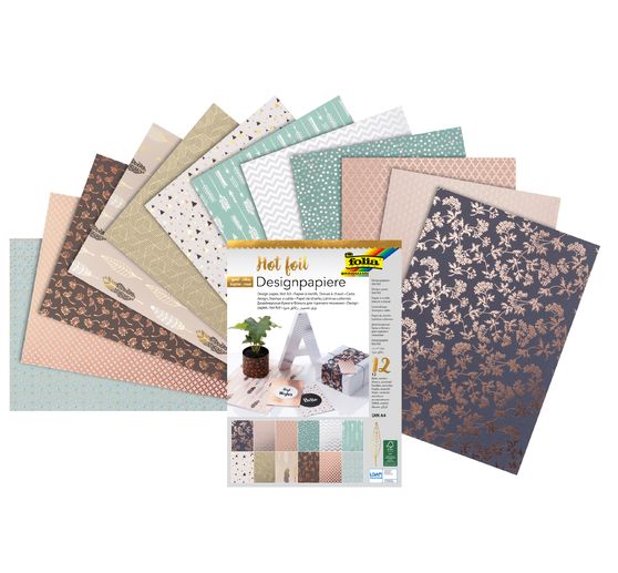 Design paper pad "Hot Foil"