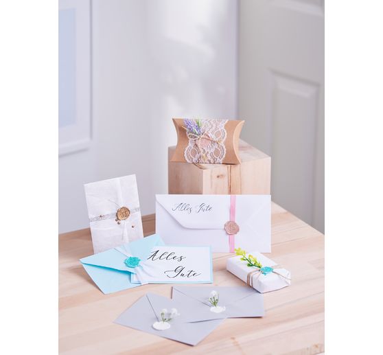 Wosk pieczętny, 4 kolory