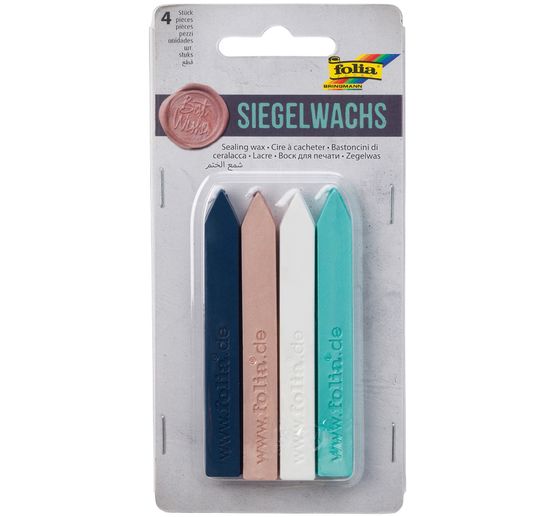 Wosk pieczętny, 4 kolory