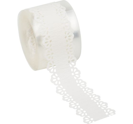 Obramowanie z papierowej koronki, samoprzylepne, 2 m