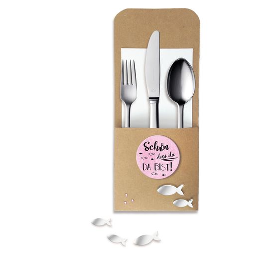 Kartonowe torby na sztućce Kraft