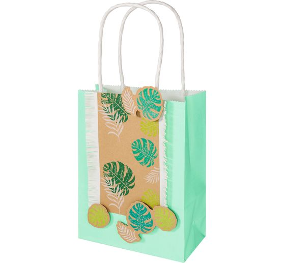 Motif block"Kraft paper with motif print"