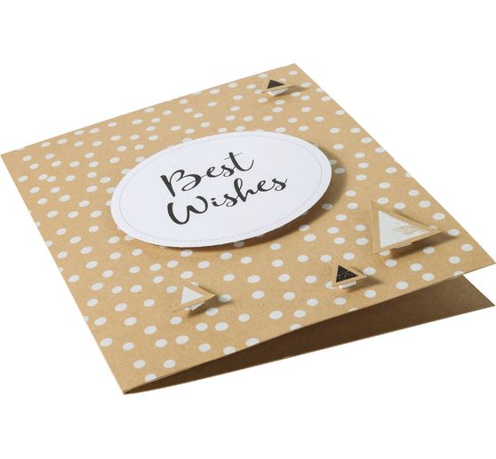 Motif block"Kraft paper with motif print"