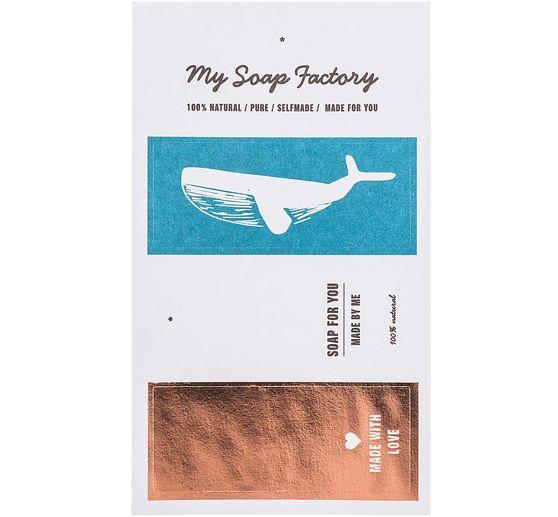 Naklejka na mydło "Hygge"