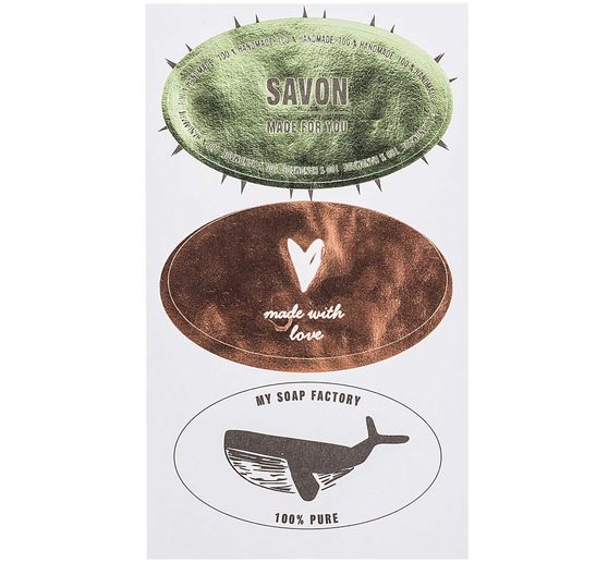 Naklejka na mydło "Hygge"