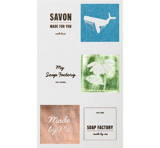 Naklejka na mydło "Hygge"