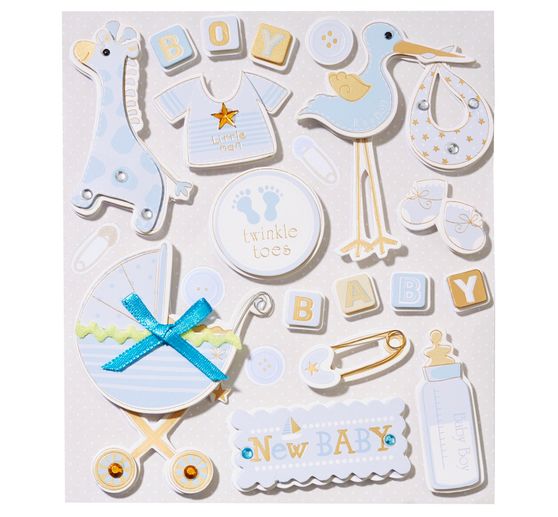 Naklejka 3D "Baby Boy II"