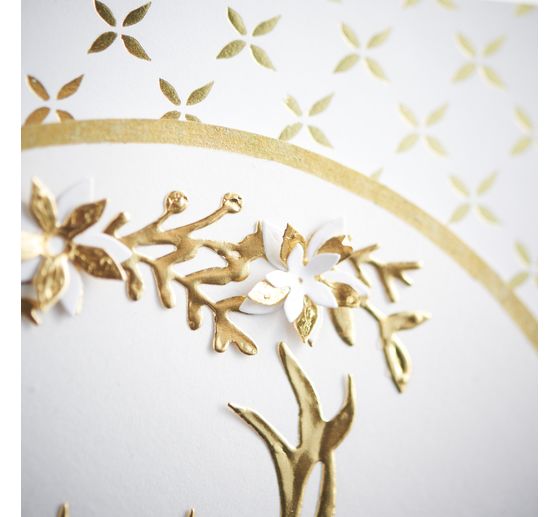 Blok do scrapbookingu "GOLD"