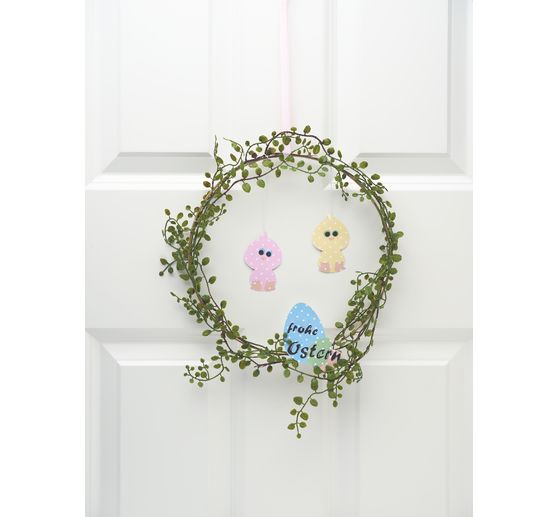 Metal ring "Circle", Gold color