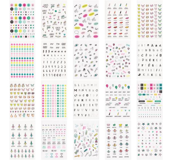 Książka z naklejkami "Super fajne naklejki"